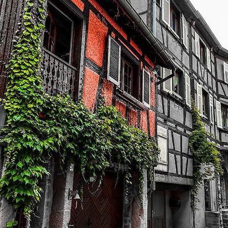 La Maison Rouge Au Coeur De La Ville. Riquewihr Exterior foto